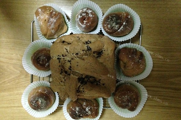 红豆沙面包