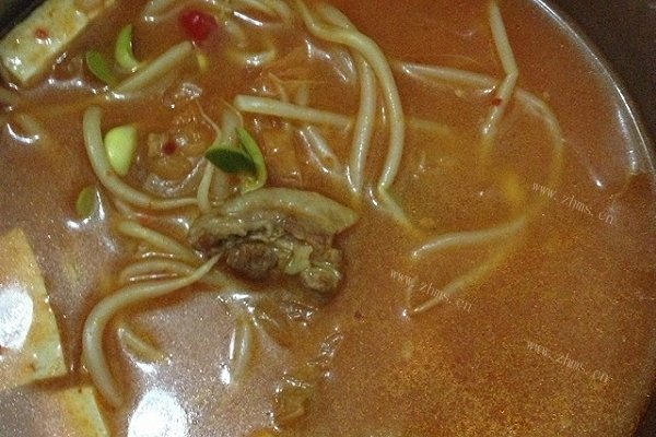 简易泡菜汤