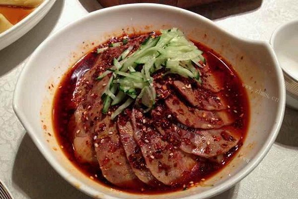 面皮捞牛肉