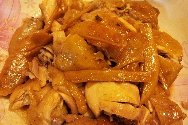 豉味椒香盐焗鸡