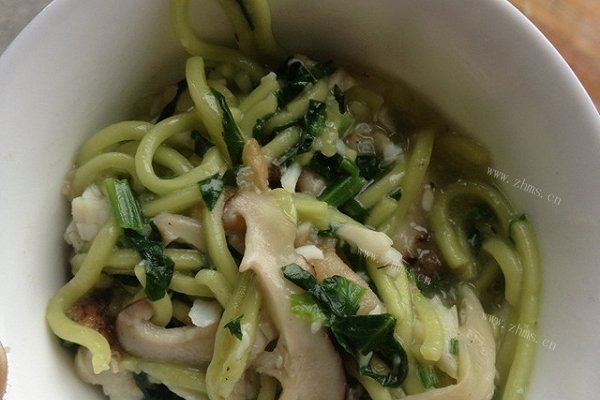 宝宝菠菜面