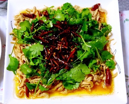 家常香辣肉丝