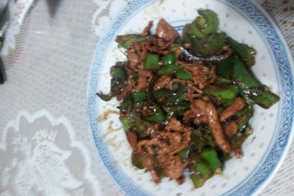 简单版辣椒炒肉