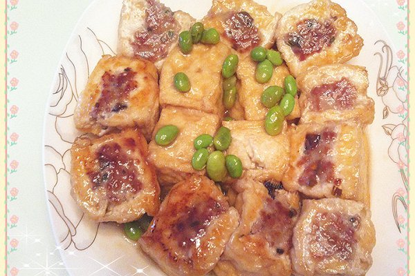 客家煎酿豆腐