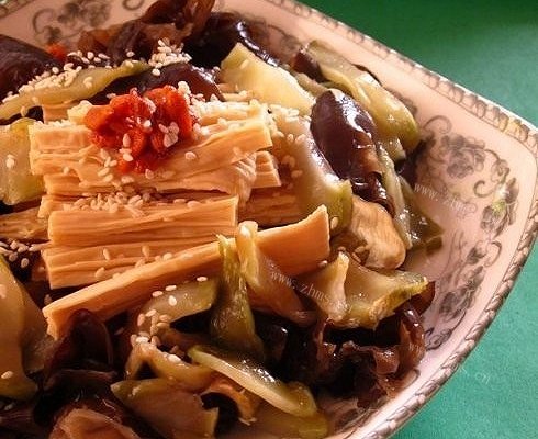 快手拌腐竹[懒人菜]