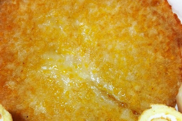 自制椰香玉米饼