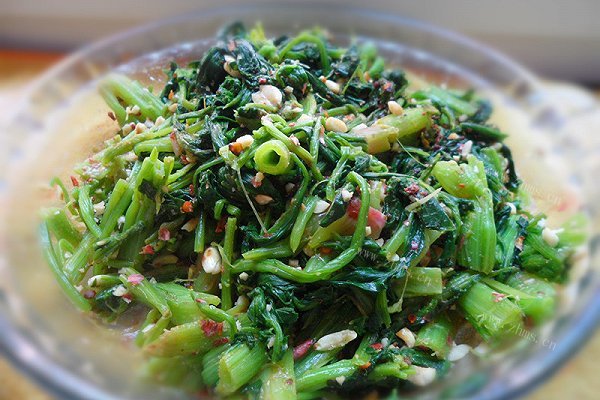 家常陈醋果仁菠菜
