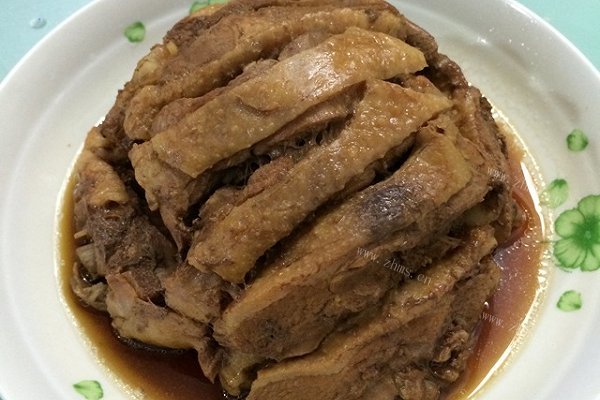 ＃舌头上的中国＃上海浦东老八样之扣鸭