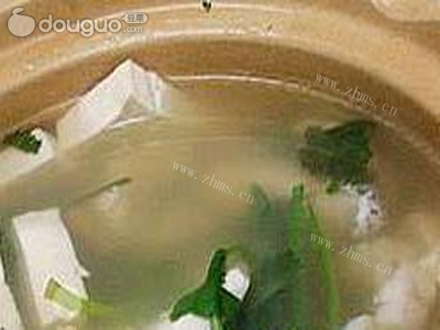 简单版豆腐梭鱼汤