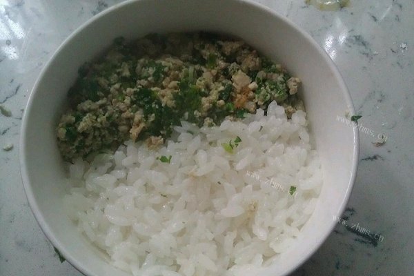 自制肉沫豆腐宝宝午餐