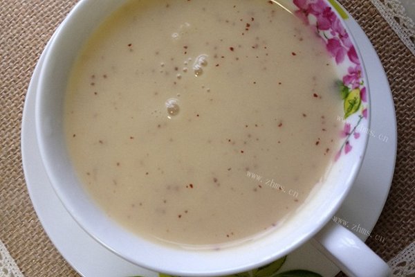 红枣山药小米糊