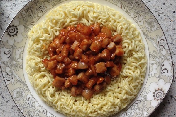 自制方便面版意大利面