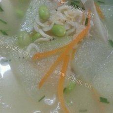 美味蘑菇虾皮冬瓜汤