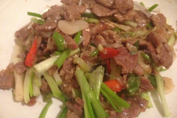 葱爆羊肉