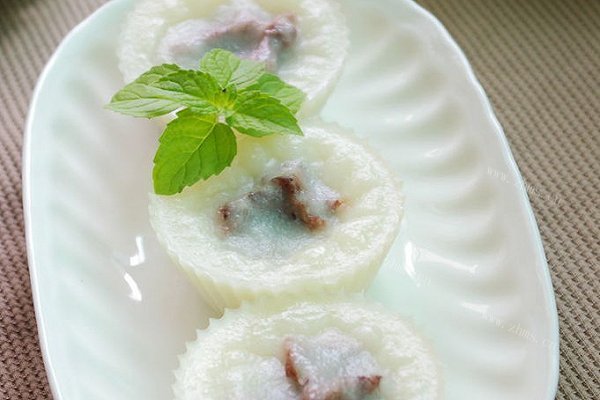 豆沙牛奶米糕