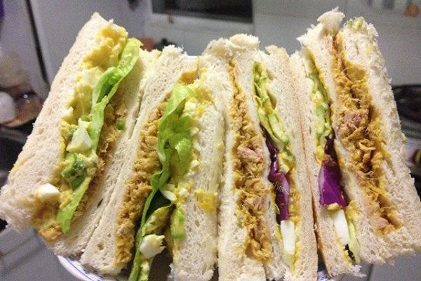 深夜食堂之金枪鱼鸡蛋三明治