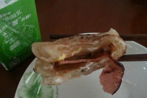 快手懒人早餐之手抓饼