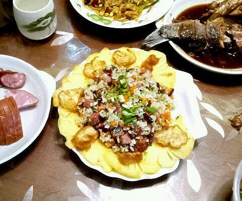 鲜香火腿炒饭