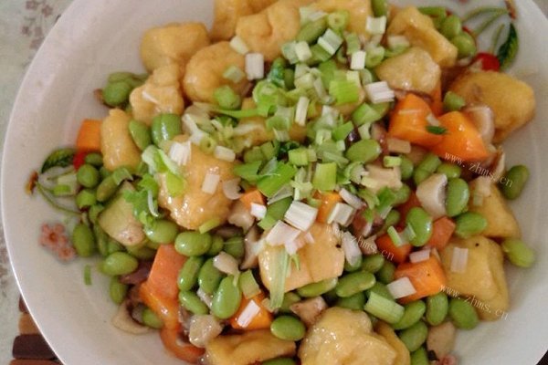家常什锦豆腐泡