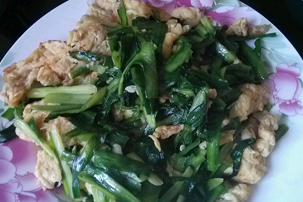 韭菜炒鸡蛋