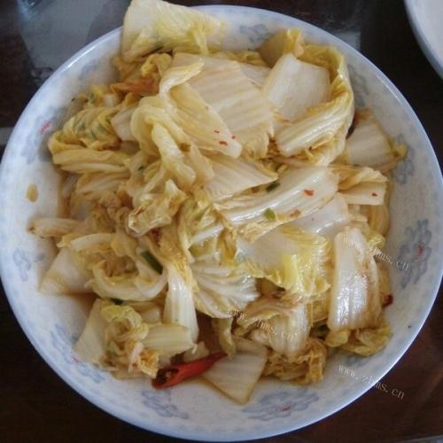 营养美食之酸辣白菜