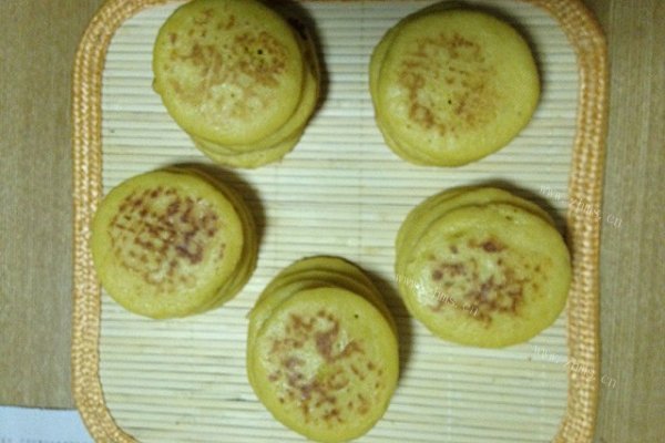 香甜玉米饼