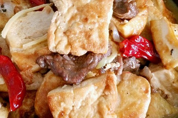 豆腐烧肉
