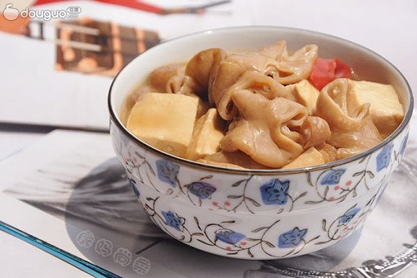 大肠烧豆腐