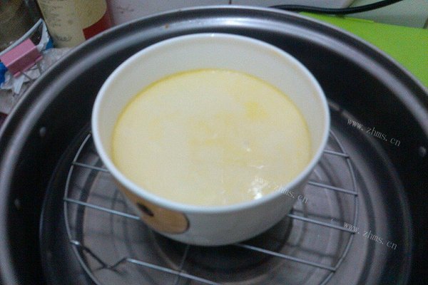 椰汁炖鸡蛋