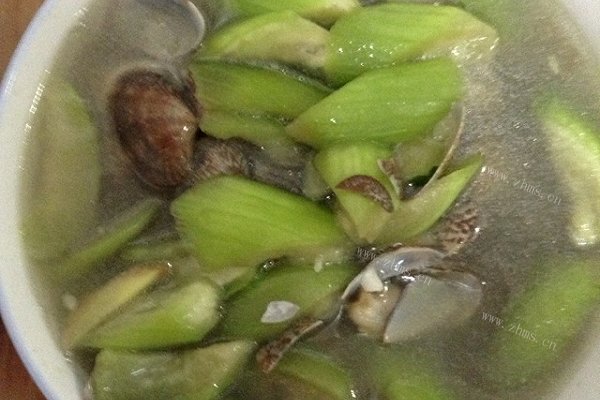 花蛤丝瓜汤