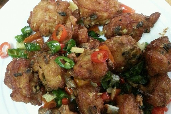 椒盐蒜香鸡翅