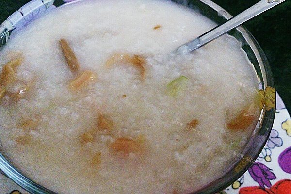 鲍鱼干贝粥
