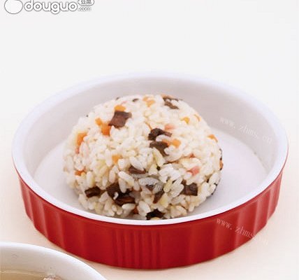 牛肝菌火腿焖饭