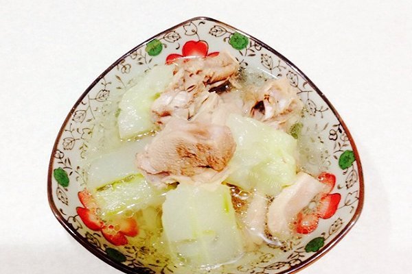 自制老黄瓜煲鸭汤