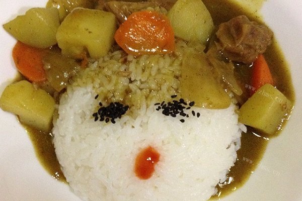 简单好吃咖喱牛肉饭