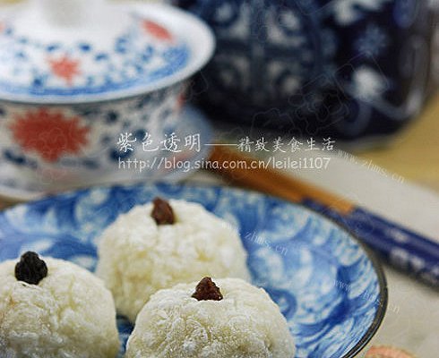 洁白如霜艾窝窝
