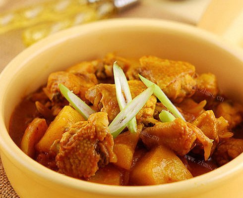 印度风味咖喱鸡