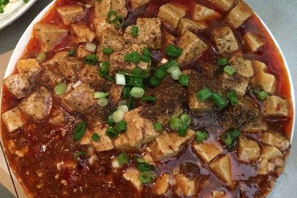 素麻婆豆腐