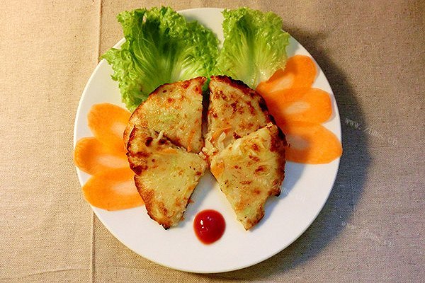 泡菜土豆饼
