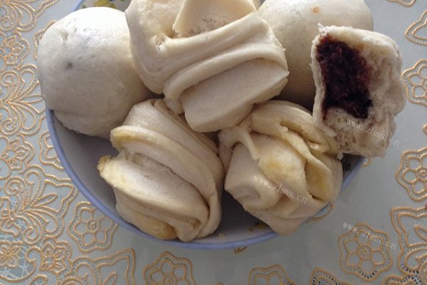 北方面食：馒头 花卷 豆沙包