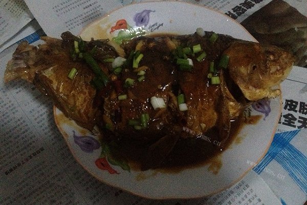 家常红烧鱼