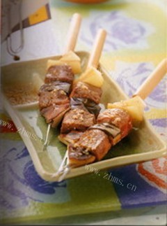 烤箱料理_醬烤牛肉串