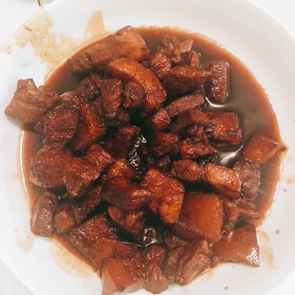 可口的红烧肉