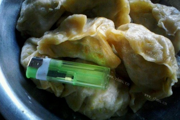 美味南瓜皮素馅蒸饺