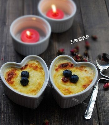 情人节甜点 豆腐焗奶酪