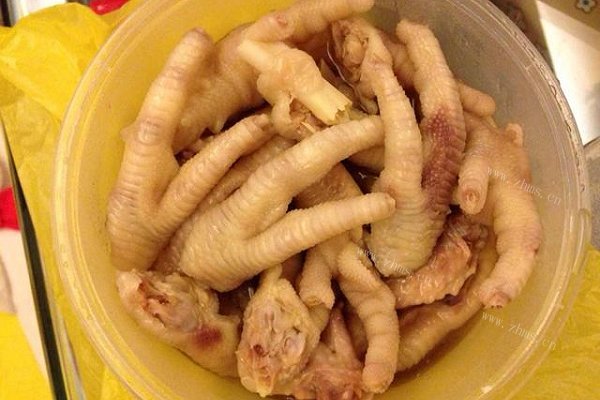 酒糟鸡爪鸡尖