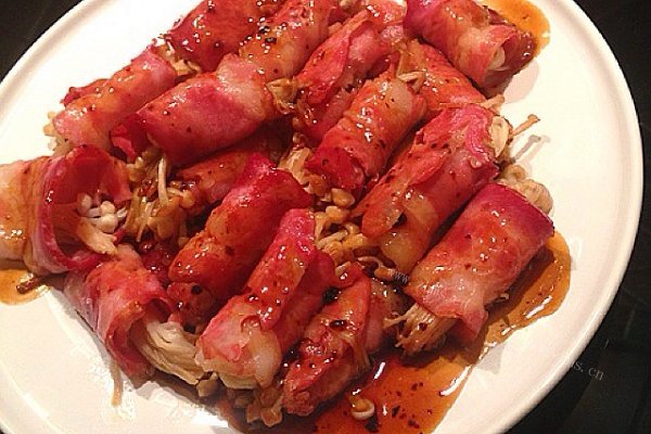 培根金针菇