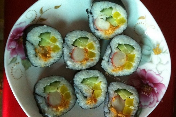 首次尝试的紫菜包饭