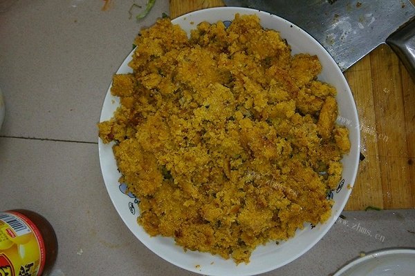 干煸鱼子（小宝贝可以吃的）