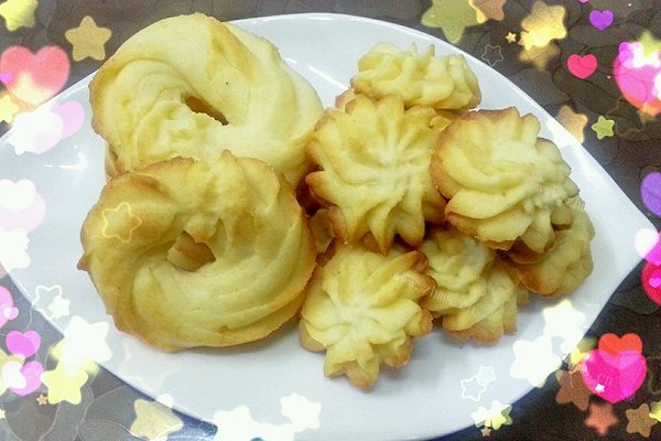 自制香酥牛油曲奇